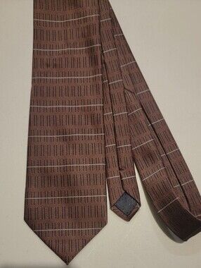 ⭐️ Classic Brown Patterned Men's Tie